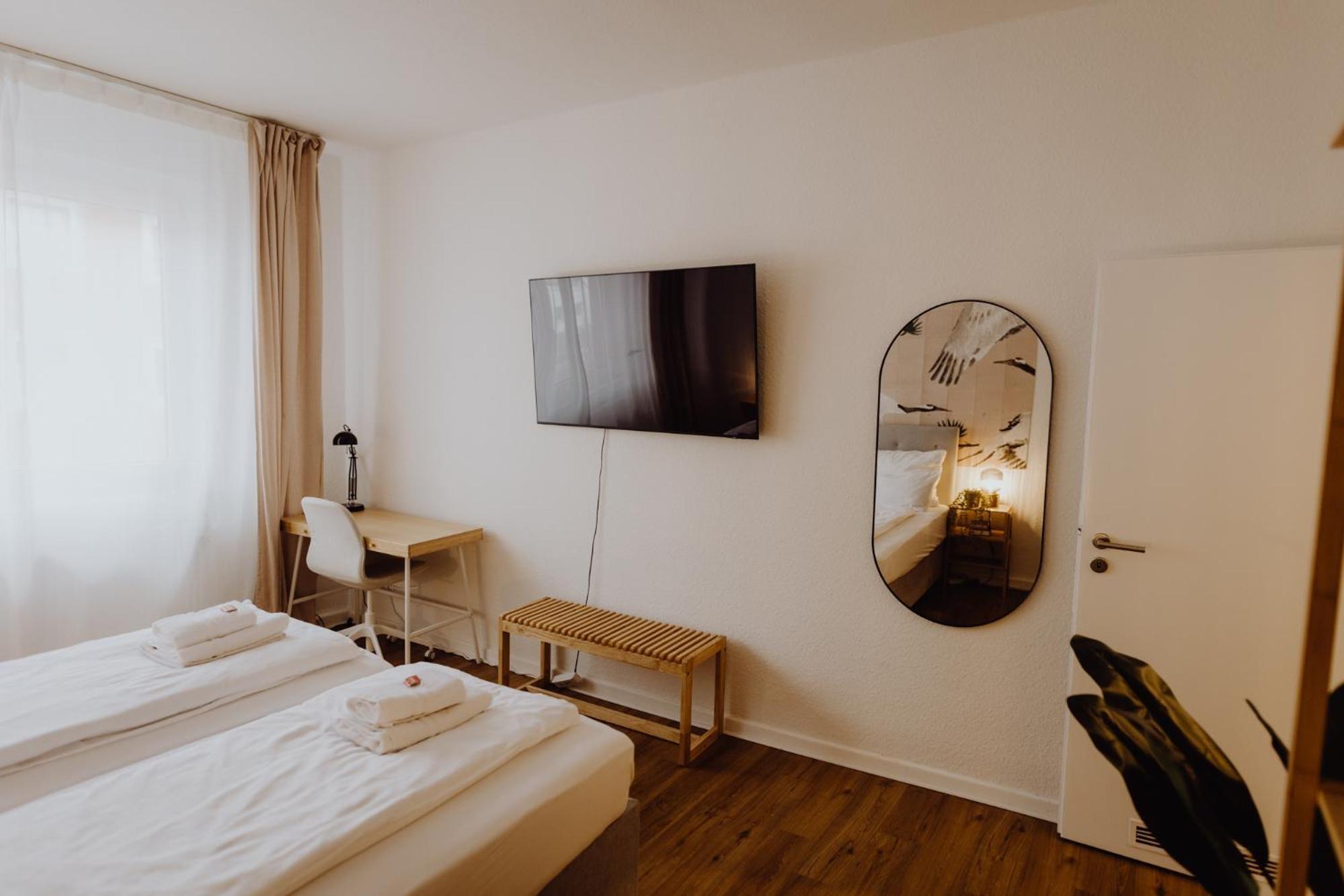 Staylight City - Premium Appartements Mit Balkon Χιλντεσχάιμ Εξωτερικό φωτογραφία